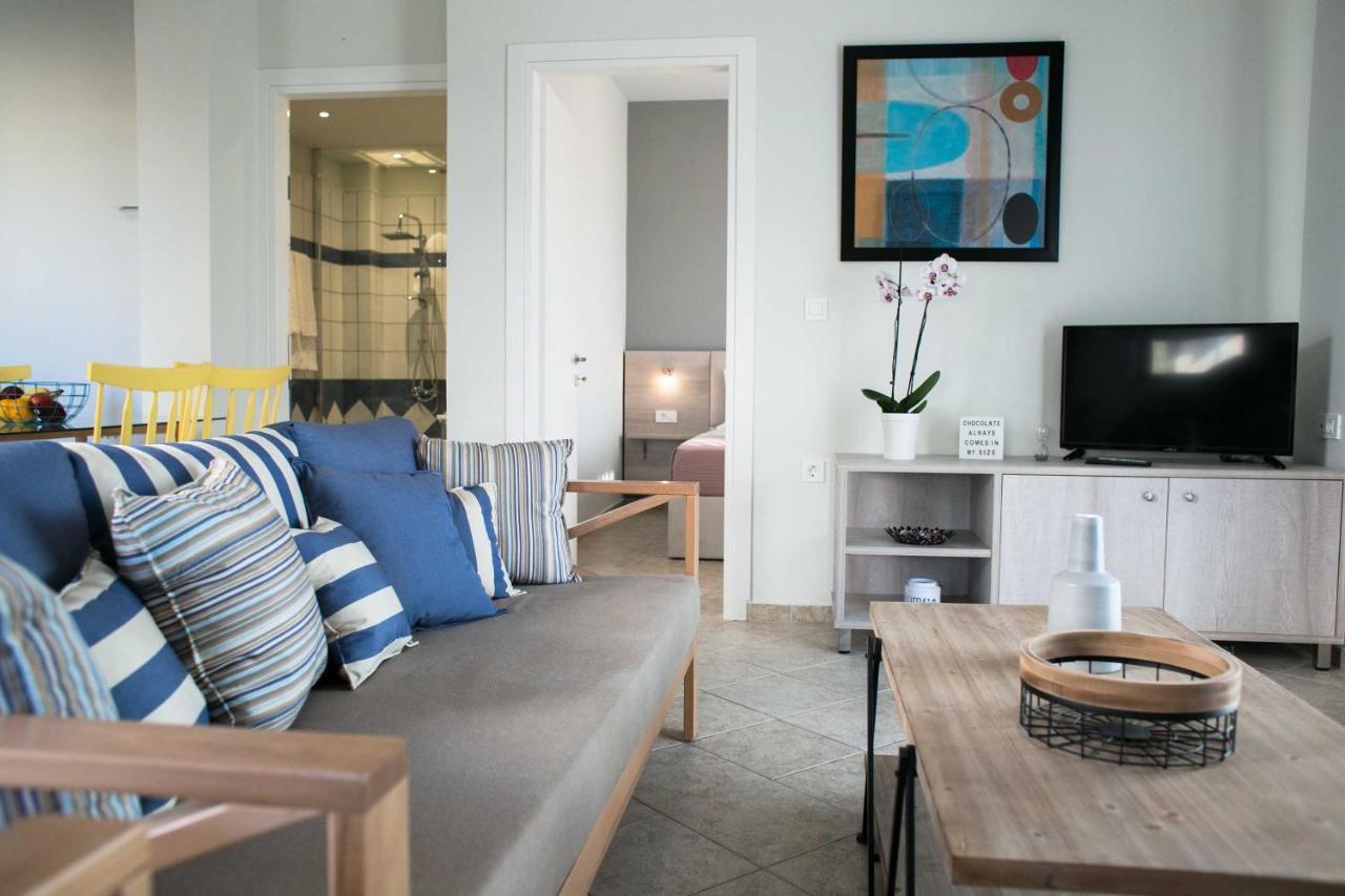 Mike'S Apartment I Luxury Above The Sea Kissamos Luaran gambar