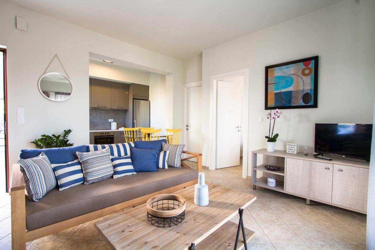 Mike'S Apartment I Luxury Above The Sea Kissamos Luaran gambar