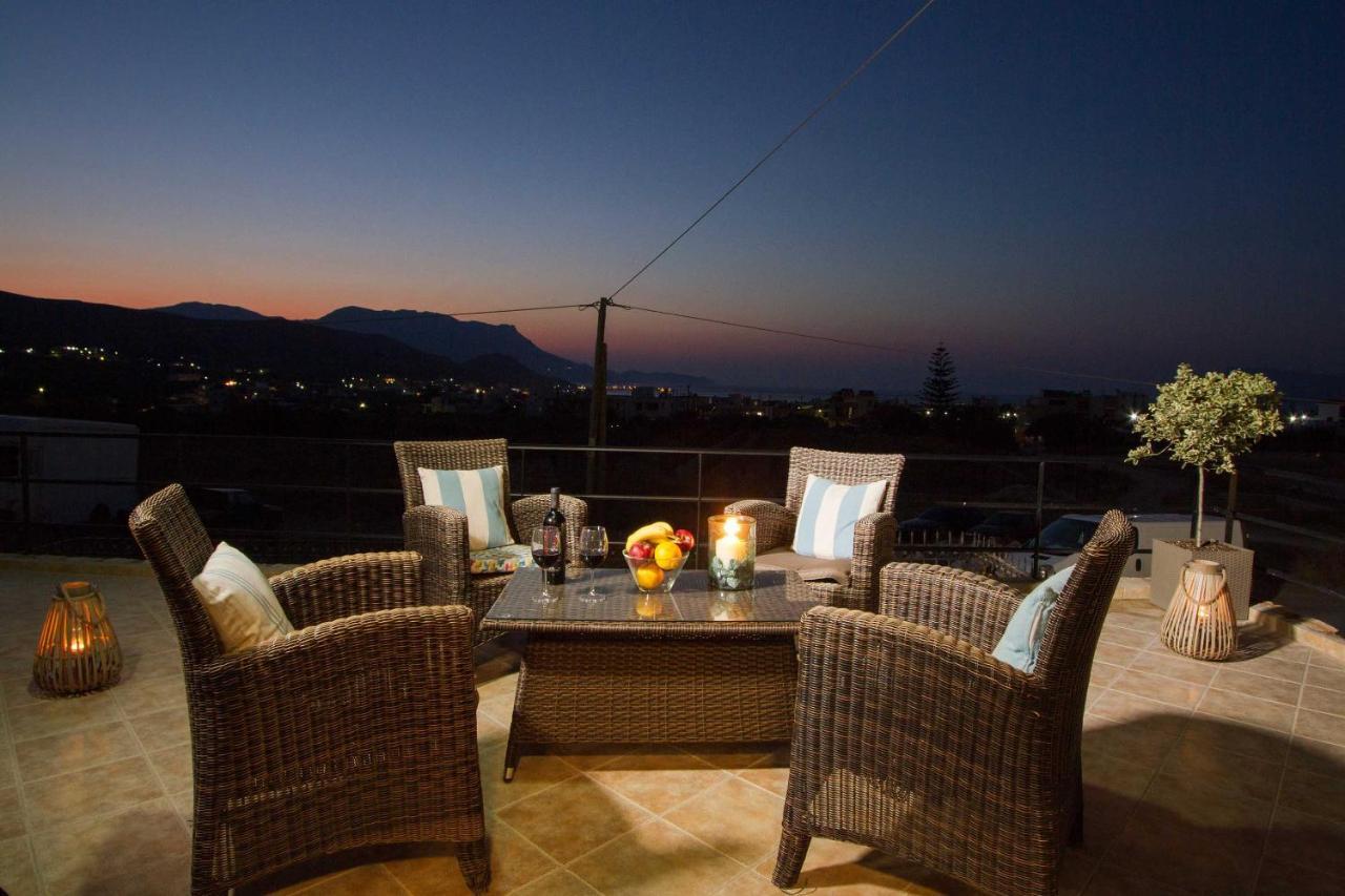 Mike'S Apartment I Luxury Above The Sea Kissamos Luaran gambar